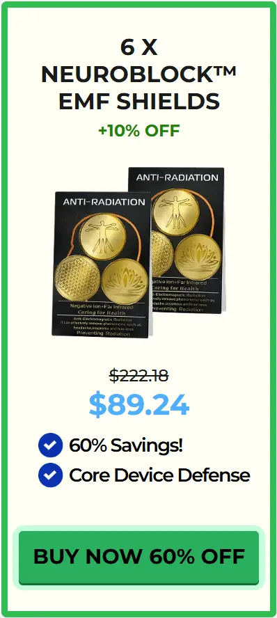 NeuroBlock EMF Shields offer price 