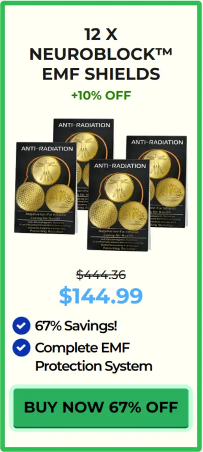 NeuroBlock EMF Shields offer price 